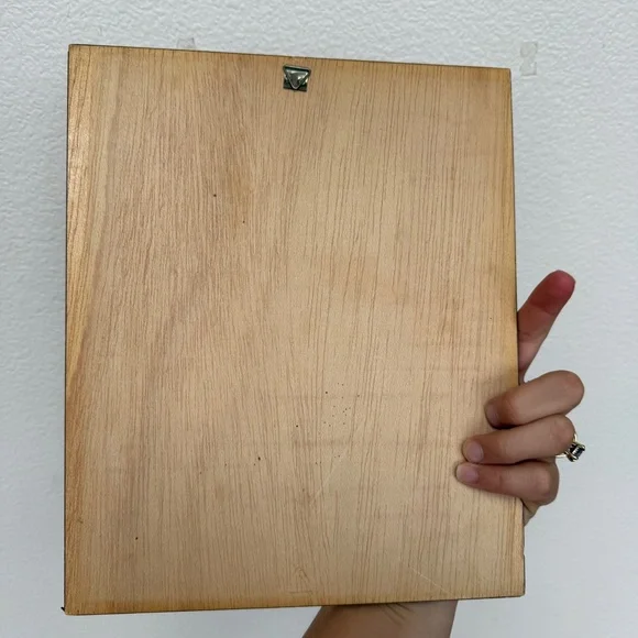 Vintage Sorento Italian Marquetry Inlaid Wood Wall Art - Picture 3 of 4